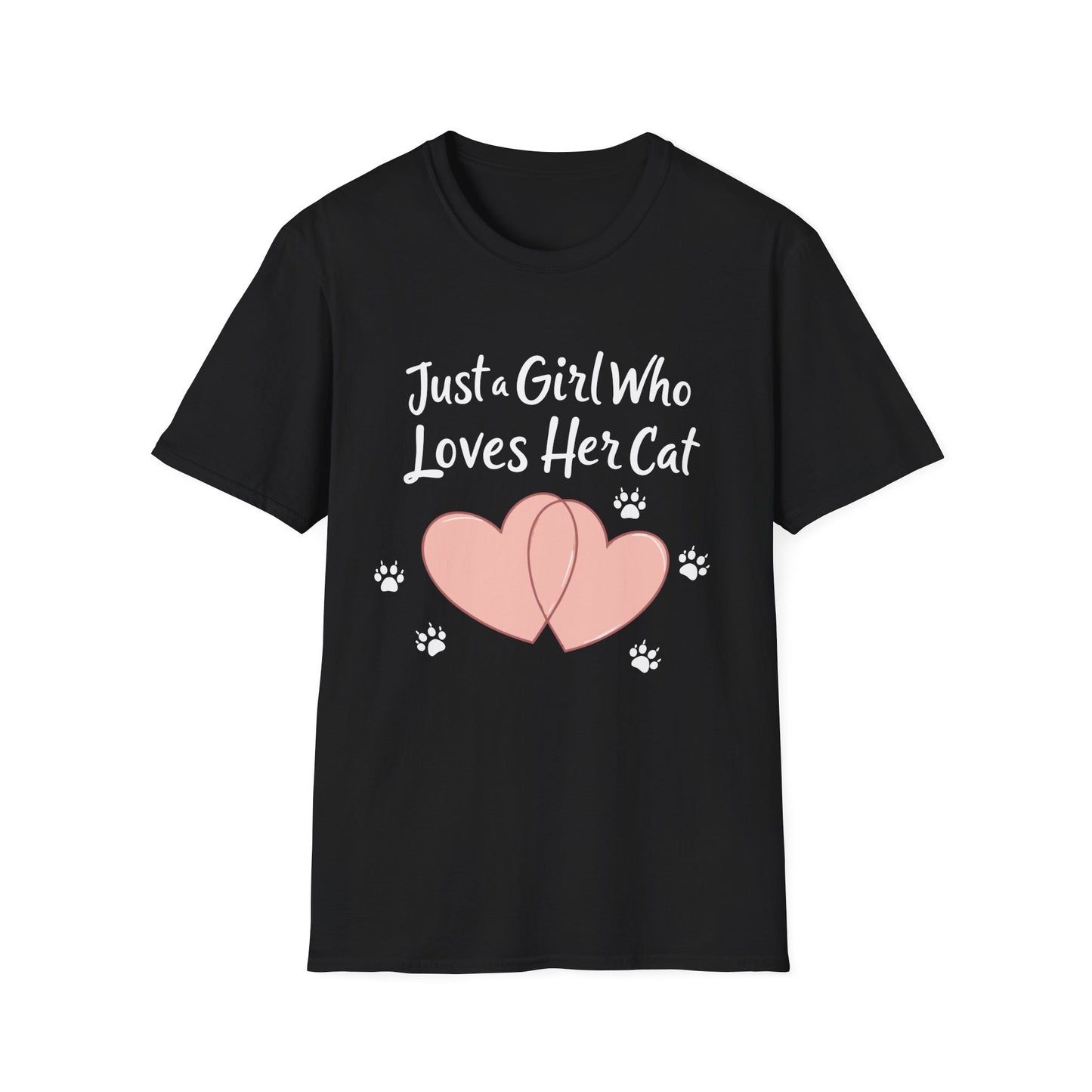 Just a Girl Who Loves Her Cat T-Shirt