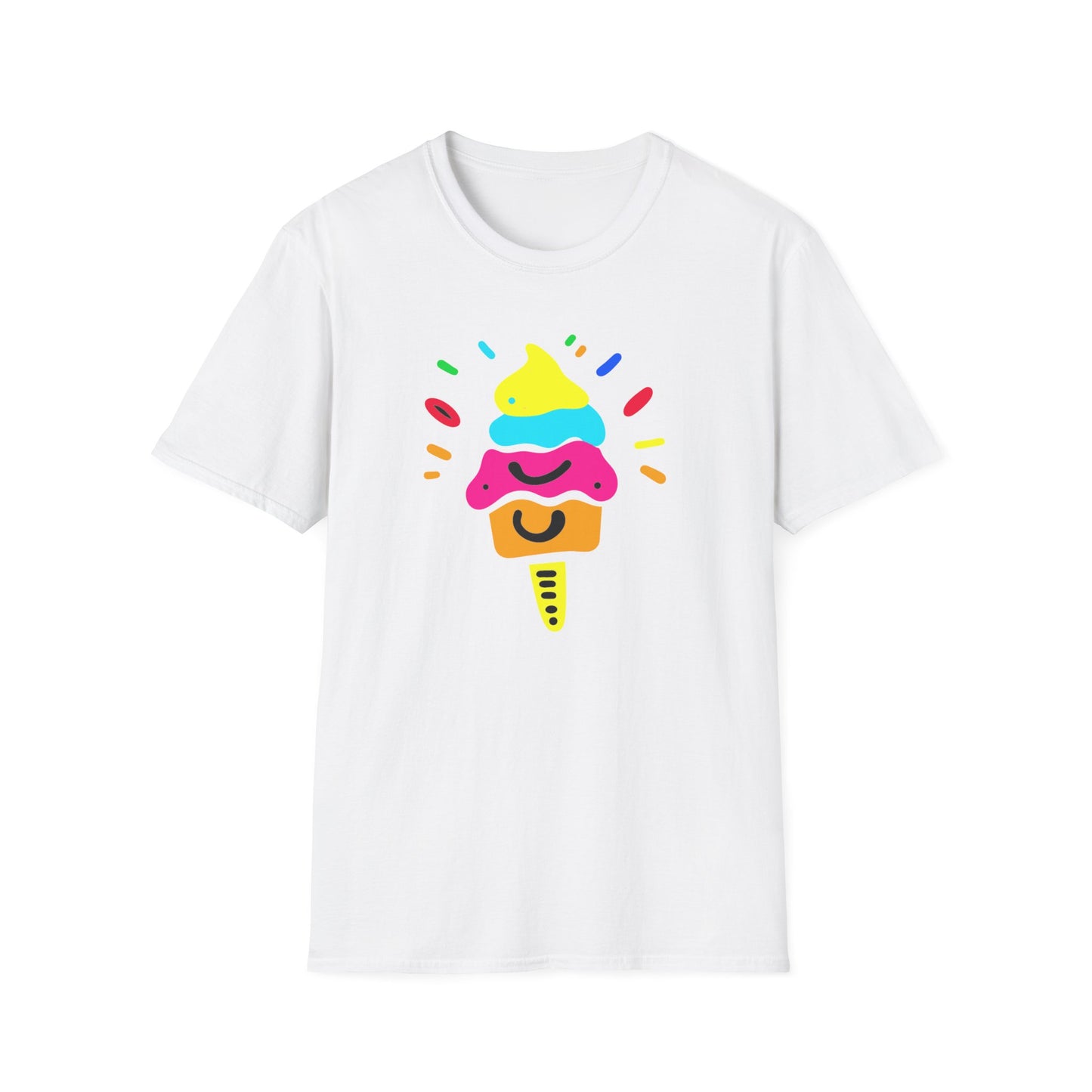 Ice Cream Neon Style T-Shirt