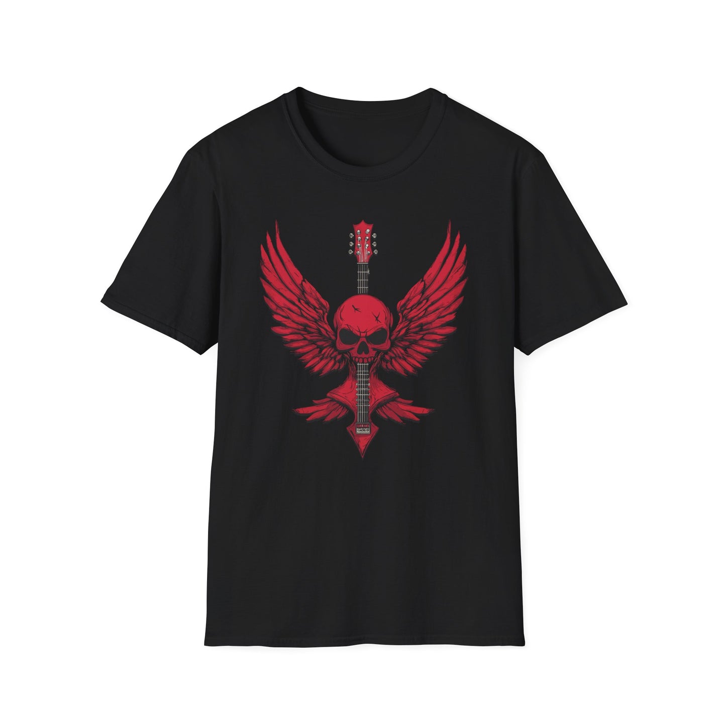 Guitar and Scull T-Shirt