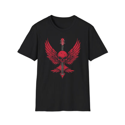 Guitar and Scull T-Shirt