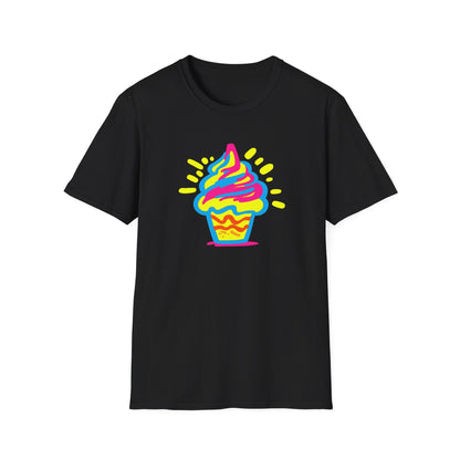 Ice Cream Neon Style T-Shirt